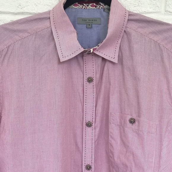 Ted Baker London Windowpane Check Button Down - Picture 11 of 12